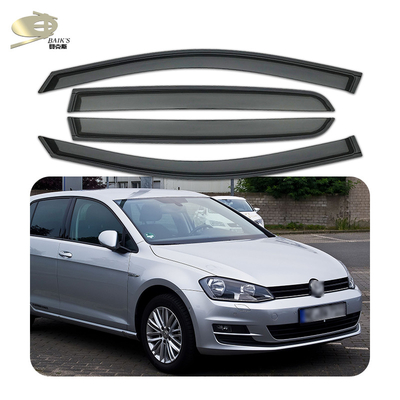 PMMA Window Shades For VOLKSWAGEN VW GOLF 2012 Automobile Vent Weather Shield Deflector Wind Breaker Sun Shade Rain Guard